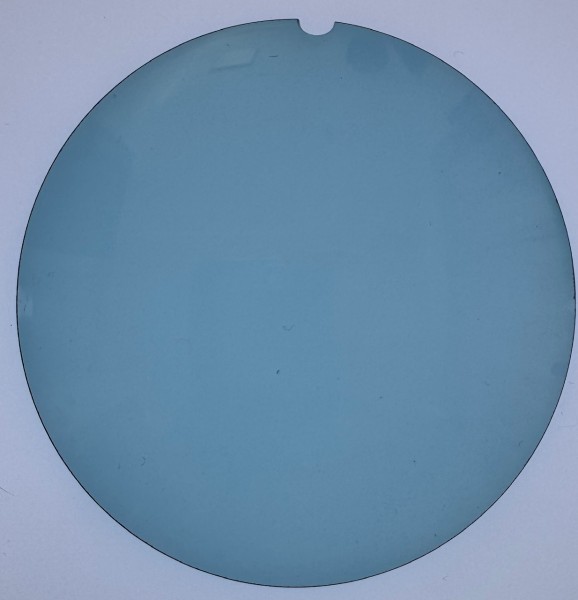 Sonnengläser CR 39 tiffany blau 30% 76mm K6