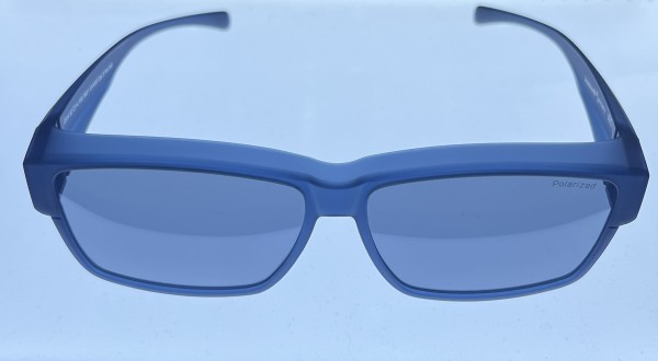 Überbrille blau-kristall 62x43