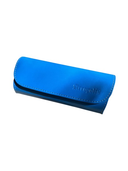 Etui Leder Hellblau L 150x65x30