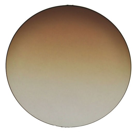 Sonnengläser Polycarbonat braun verlauf 73mm K6