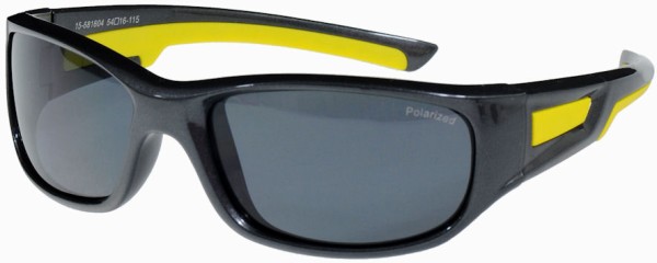 Kindersonnenbrille grau/gelb FPD 54-16