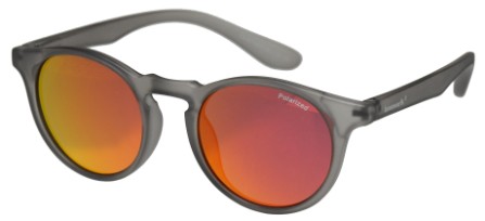 Kindersonnenbrille grau mit rotspiegel FPD 46-19