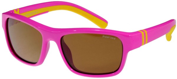 Kindersonnenbrille pink/gelb FPD 52-16