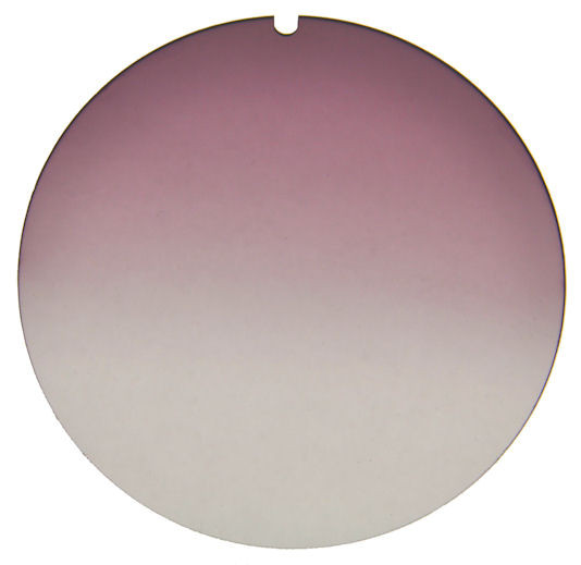Sonnengläser CR39 violett verlauf 74mm 0-25% K6
