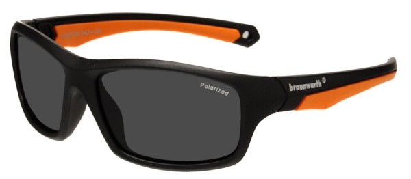 Kindersonnenbrille schwarz matt/orange FPD 54-14