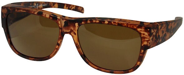 Überbrille pol. havanna 48x64 rück ET