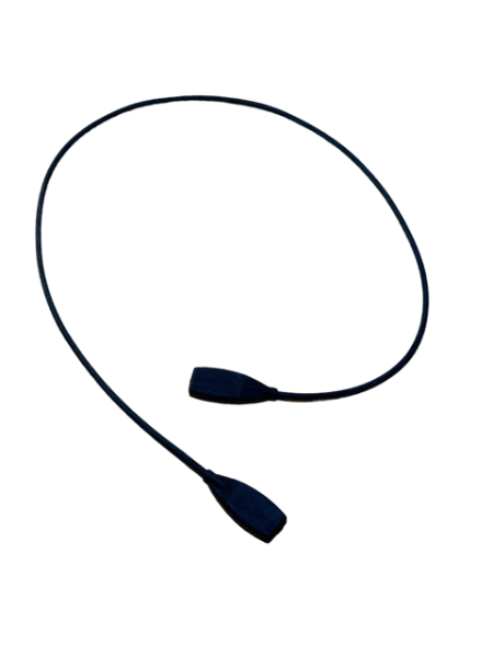 Brillenband Silikon, elastisch, rechteckinge Anschlüßen, nicht für dünne Bügel g