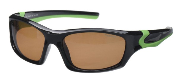 Kindersonnenbrille schwarz/grün FPD 48-16