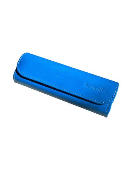 Etui Leder hellblau S 145x50x25