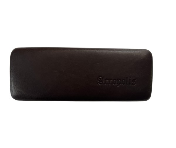 Etui Hartschale mit Echtlederbezug (diverse Farben)