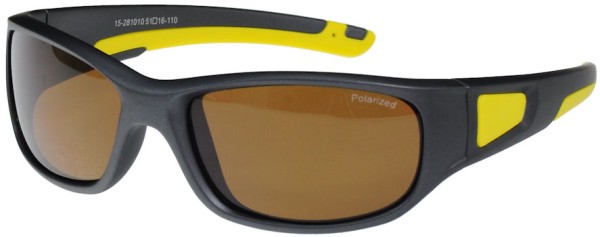 Kindersonnenbrille schwarz/gelb FPD 51-16