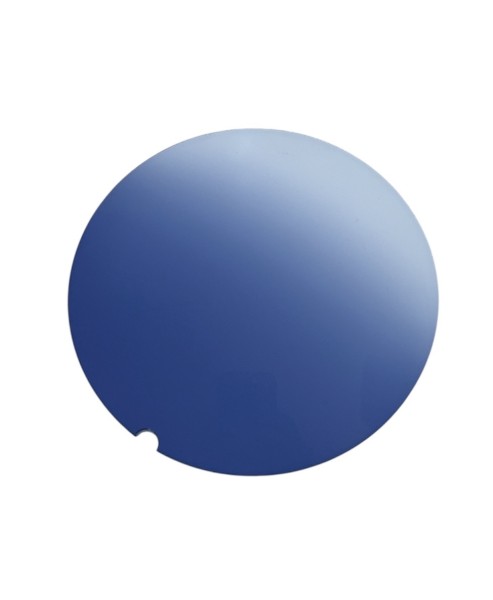Sonnengläser CR39 blau verlauf 76mm 0-80% K4